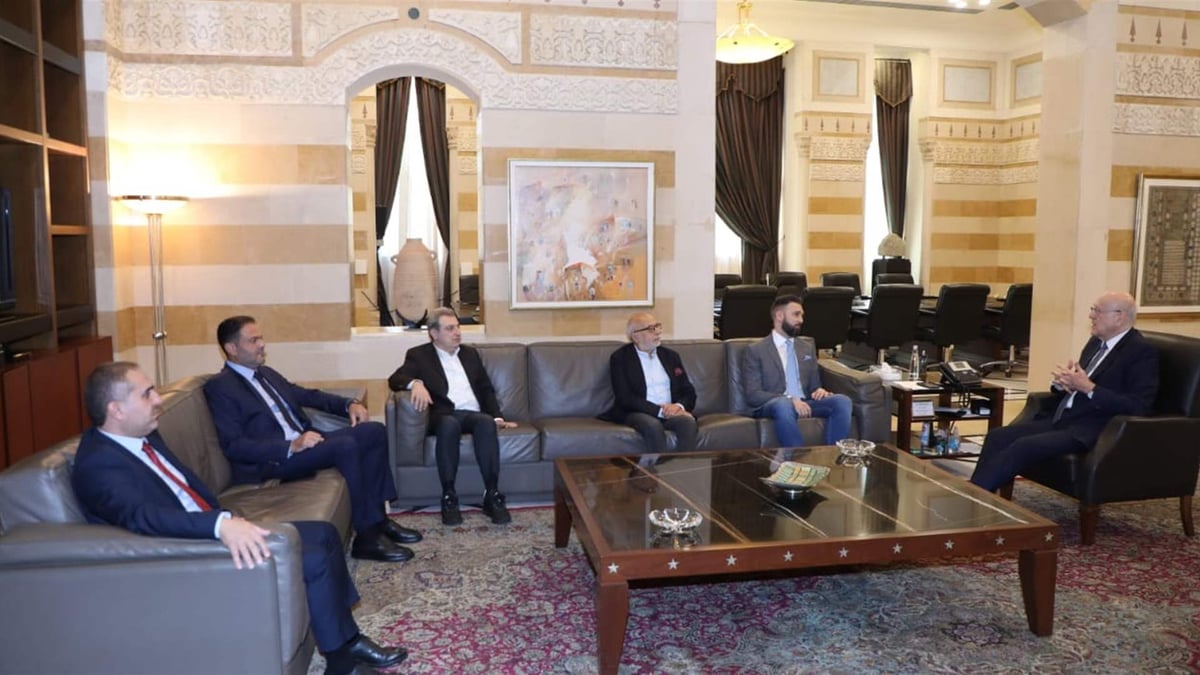 ميقاتي التقى وفدا من "اللقاء الديموقراطي"… شهيب: نؤكد التضامن الكامل مع اللبنانيين