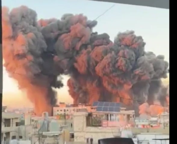 ادرعي: الجيش الاسرائيلي هاجم مقر القيادة المركزي لحزب الله الواقع تحت مباني سكنية في قلب الضاحية الجنوبية في بيروت