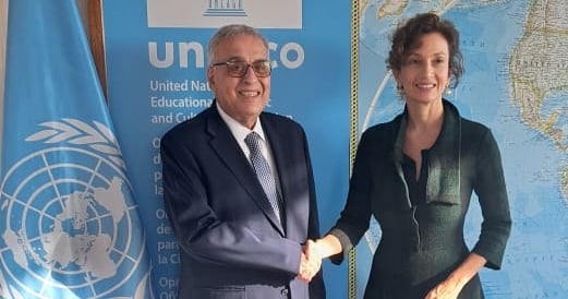بو حبيب التقى أزولي.. تأكيد على أهمية الحفاظ على المواقع الأثرية في لبنان