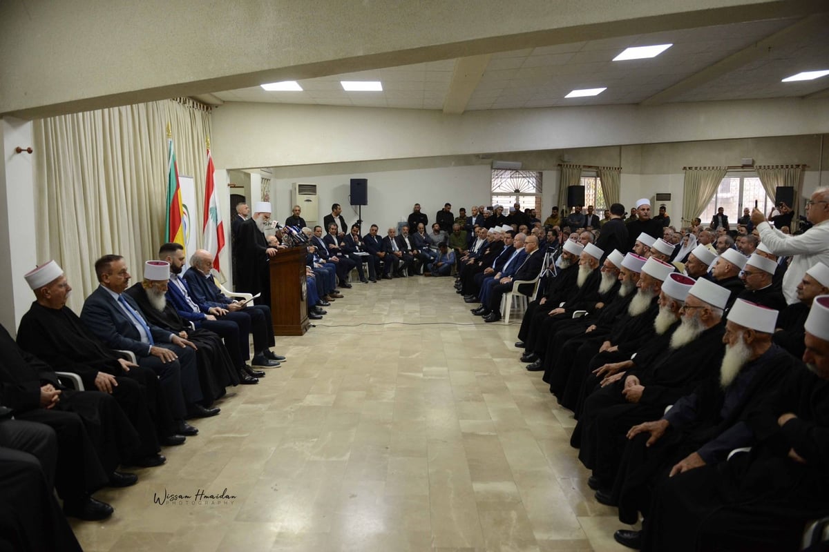 الموحدين الدروز: ندعو المسؤولين اللبنانيين لوقف المناكفات والتصعيد لأن الوقت ليس لاتخاذ المواقفِ الفئوية والطائفية