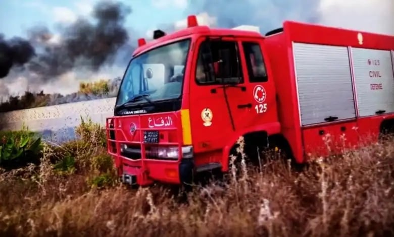 مهمات الدفاع المدني المنفّذة منذ مساء أمس