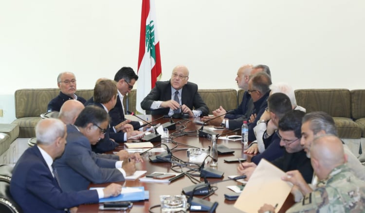 ميقاتي رأس اجتماعا للجنة الطوارئ الحكومية وعرض لتحضيرات مؤتمر باريس