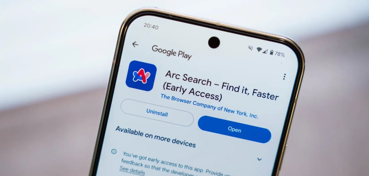 إطلاق متصفح Arc Search لأجهزة أندرويد