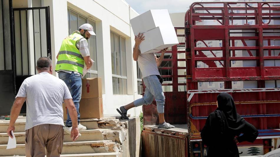 وزارة الاقتصاد عن المساعدات: دورنا انتهى بعد سعينا عبر القنوات الدبلوماسية لتأمينها ولا علاقة لنا باستلامها وتوزيعها