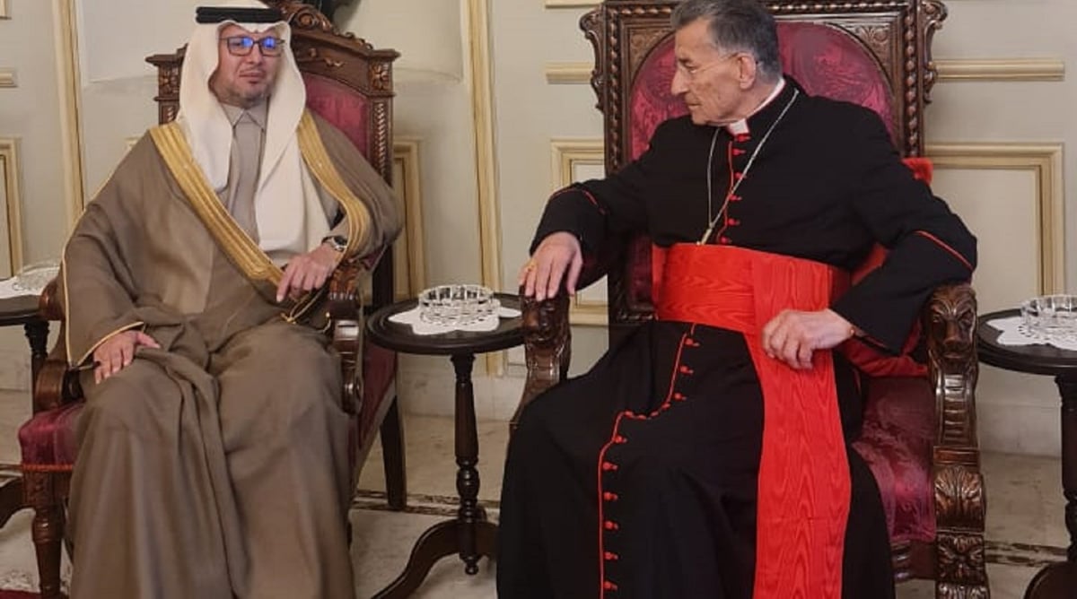 البخاري من بكركي: نحرص على سيادة لبنان ونشدد على ضرورة إنتخاب رئيس الجمهورية