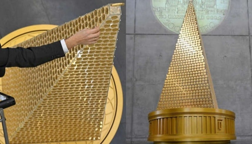 أغلى شجرة عيد ميلاد في أوروبا (فيديو)