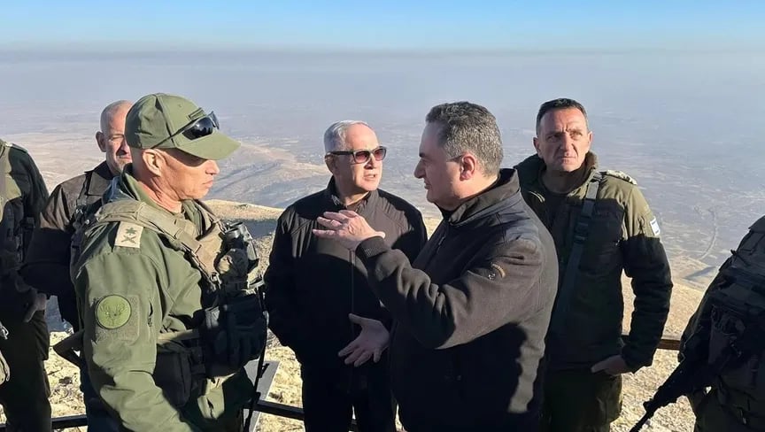 نتنياهو من جبل الشيخ السوري: سنظل هنا إلى أن يتم التوصل لتسوية تضمن أمننا