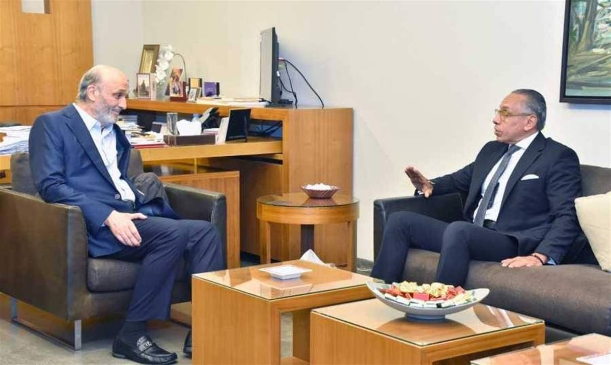 السفير المصري بعد لقائه جعجع: الآتي سيكون أفضل