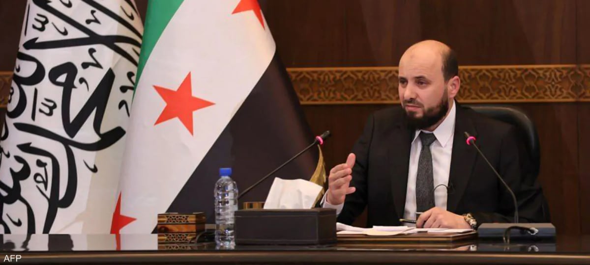 رئيس وزراء الحكومة الانتقالية في سوريا يتعهد بإعادة الإعمار