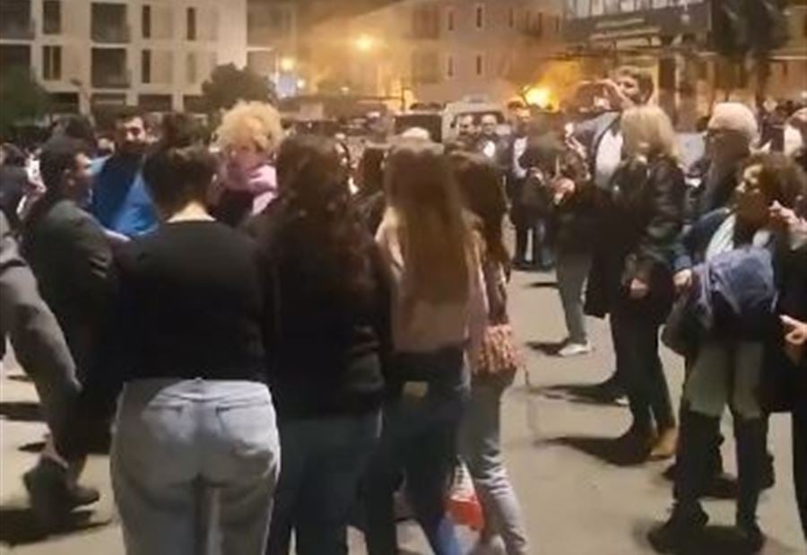بالفيديو: احتفالات في وسط بيروت بتكليف ⁧نواف سلام⁩ بتشكيل الحكومة