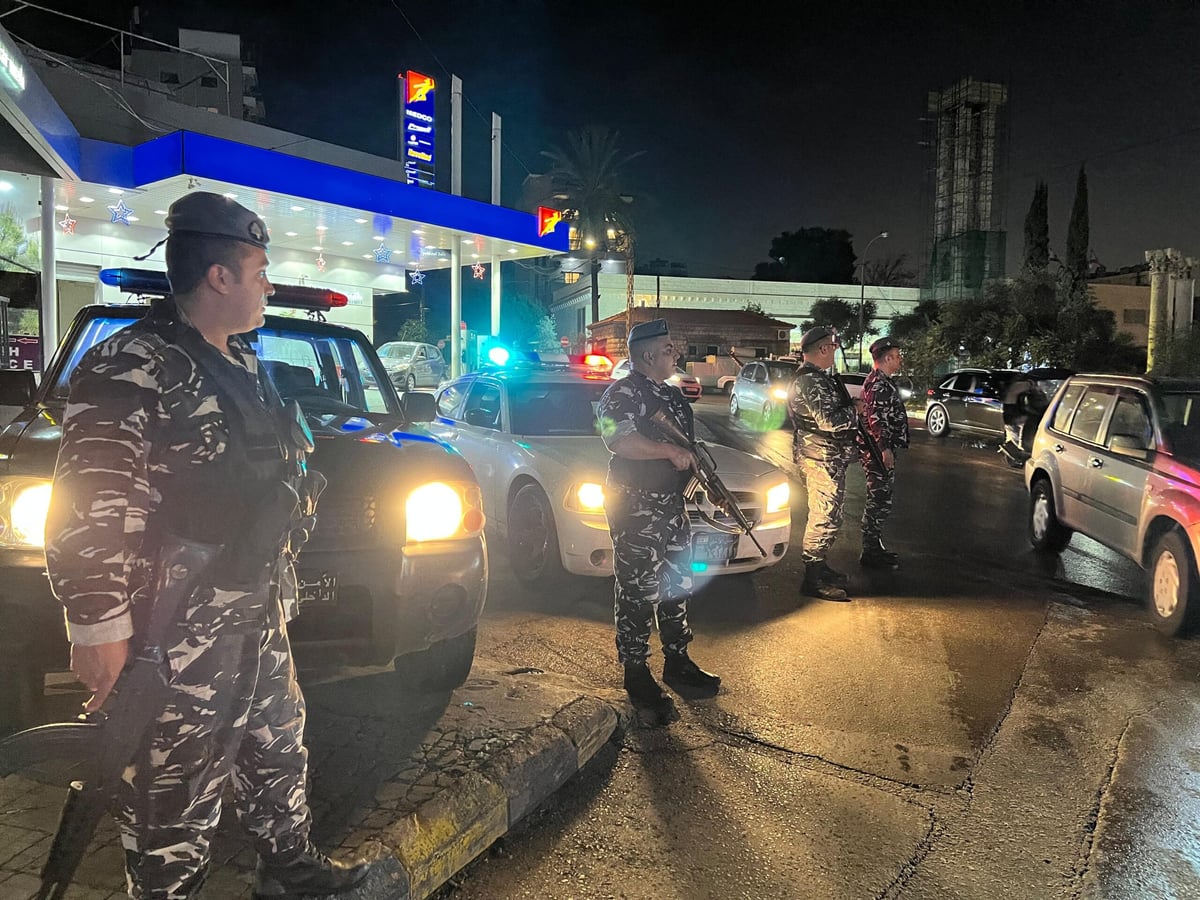 بالفيديو: قوى الأمن ترافق المواطنين العائدين إلى منازلهم ليلة رأس السنة
