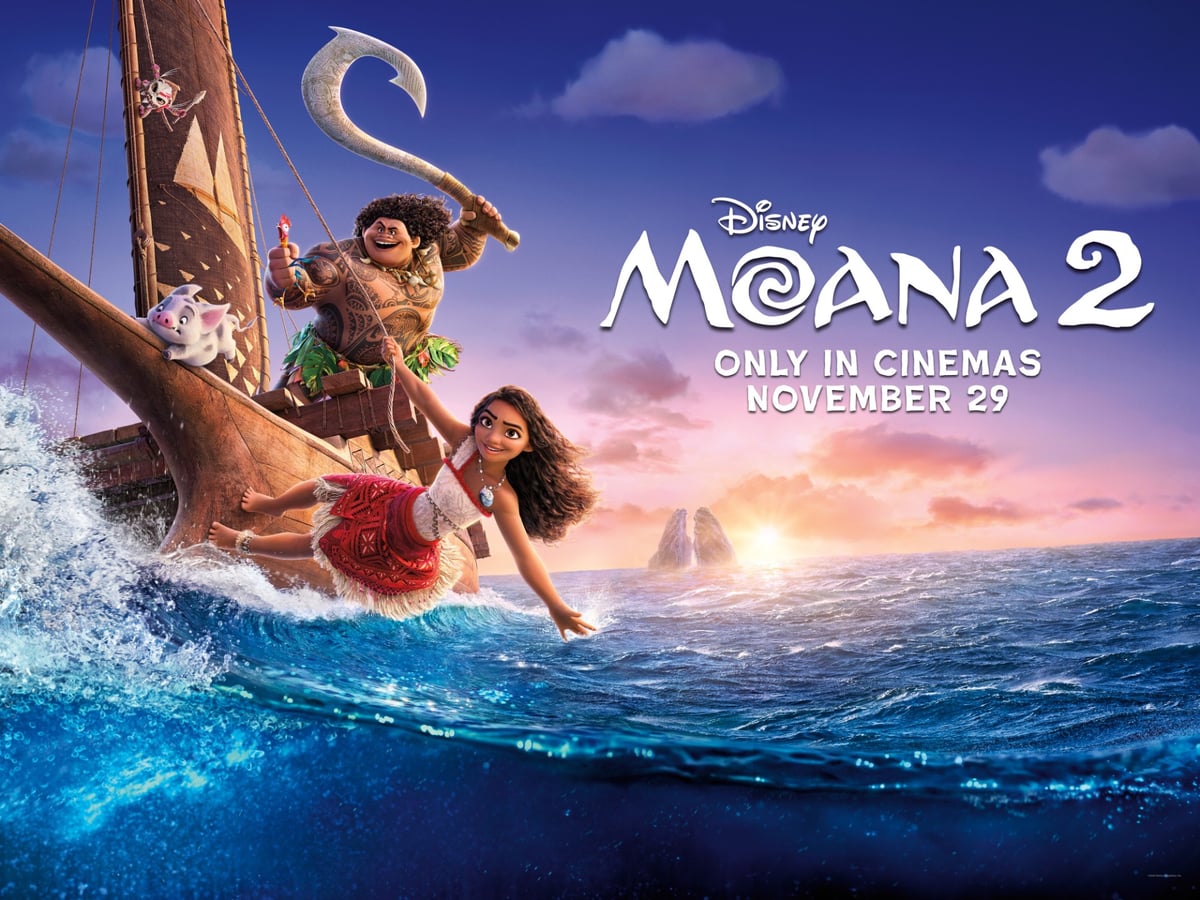 إيرادات فيلم Moana 2 ترتفع لـ 960 مليون دولار في شباك التذاكر العالمي