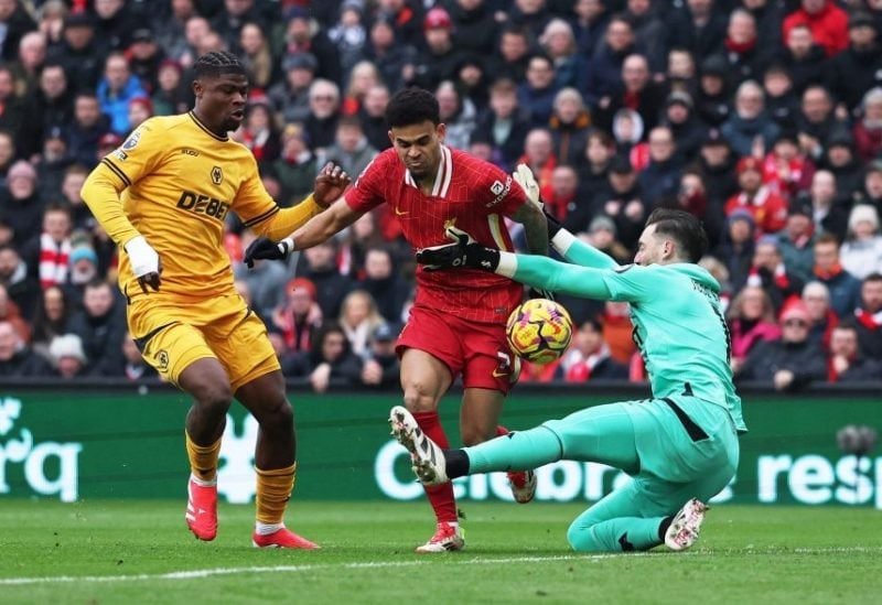 ليفربول يهزم ولفرهامبتون