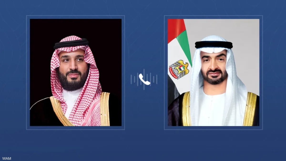 رئيس دولة الإمارات يتلقى اتصالًا هاتفيًا من ولي عهد السعودية… مسارات التعاون الثنائيّ
