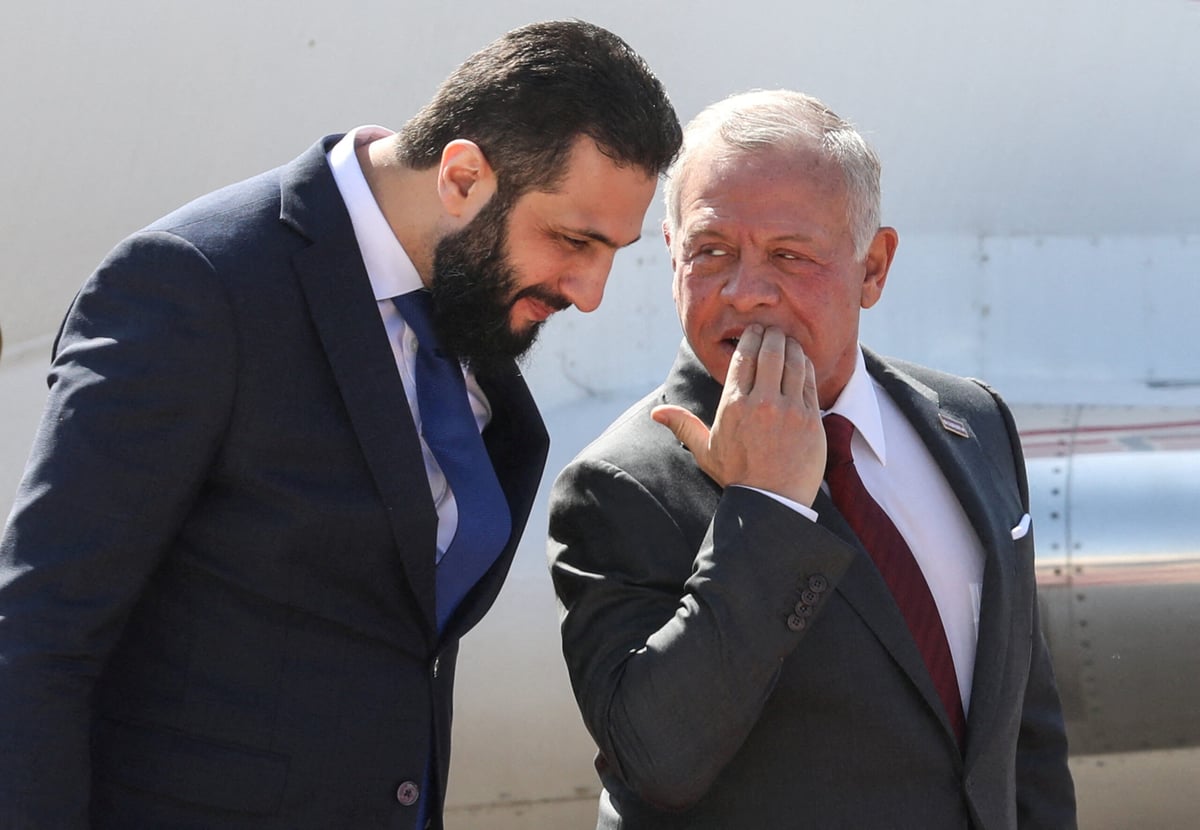 بيان من الديوان الملكي الأردني بعد الزيارة السريعة للشرع