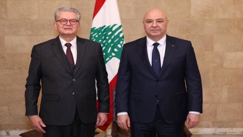 بالصور: الرئيس عون يتسلّم أوراق اعتماد 4 سفراء