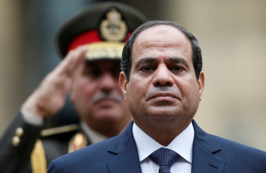 السيسي يغادر إسبانيا متوجها للسعودية