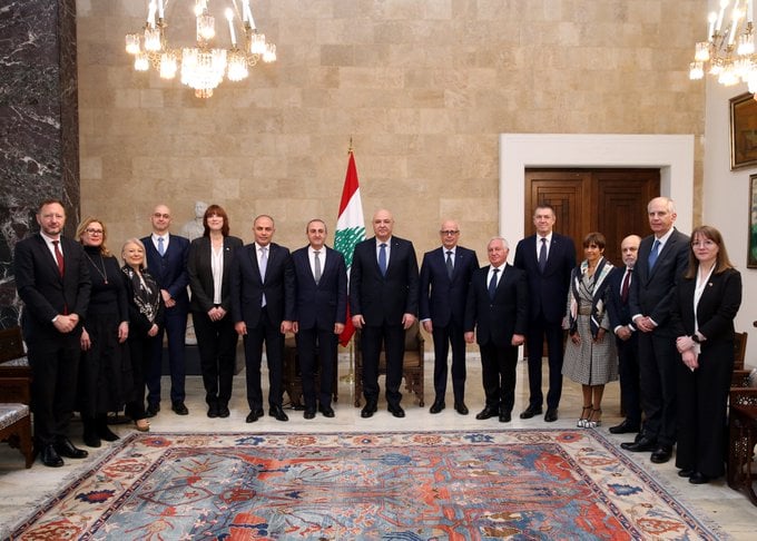 الرئيس عون استقبل سفراء الدول الفرانكوفونية : نحن في مرحلة بناء الدولة ويعنينا وقوفكم كمنظمة دولية الى جانب لبنان وشعبه