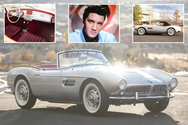 بهذا السعر.. سيارة إلفيس بريسلي "BMW 507 Series II Roadster 1985" للبيع