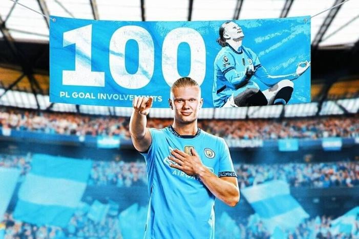 هالاند يتفوق على كبار الدوري الإنجليزي ويحقق رقما تاريخيا جديدا