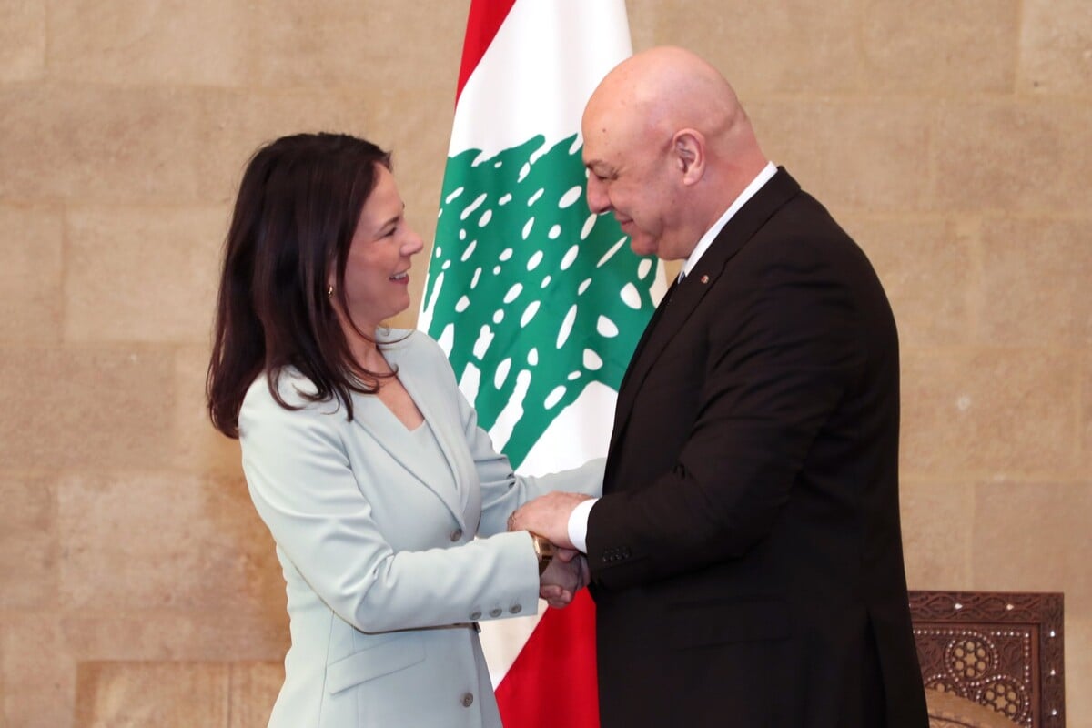 الرئيس عون لوزيرة خارجية المانيا: إسرائيل رفضت كل الاقتراحات لإخلاء التلال الخمس