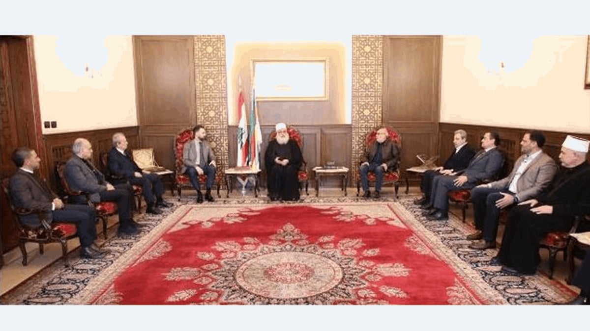 شيخ العقل استقبل تيمور جنبلاط ونواب "اللقاء الديموقراطي"