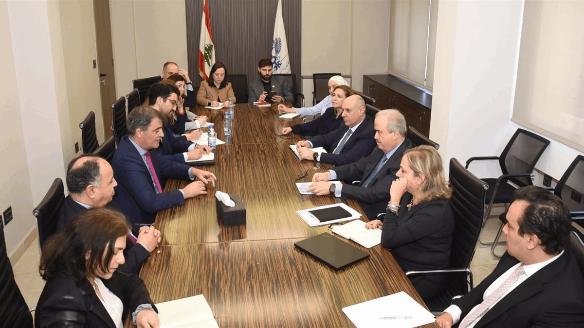 جابر اجتمع مع رئيس بعثة صندوق النقد الدولي: أكدت قيام الحكومة بالاصلاحات الضرورية
