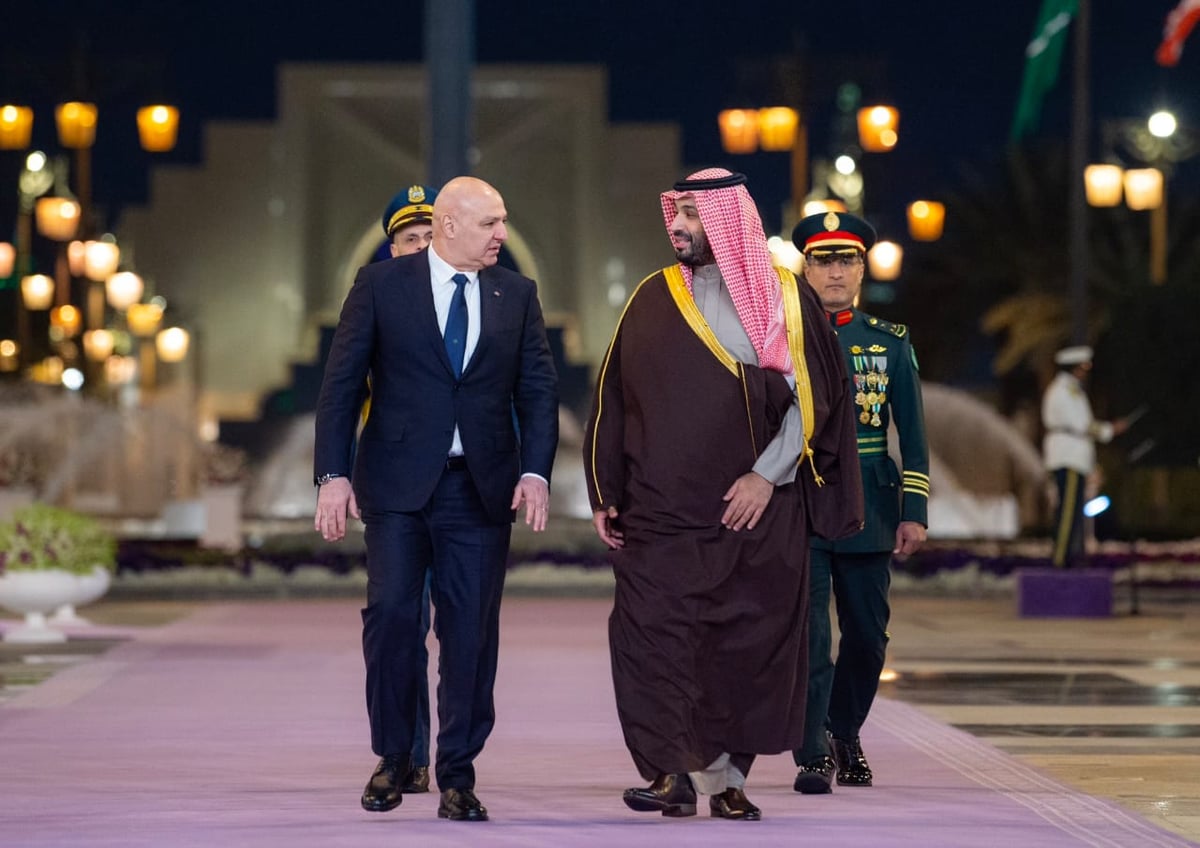 ولي العهد السعودي يستقبل الرئيس عون بقصر اليمامة