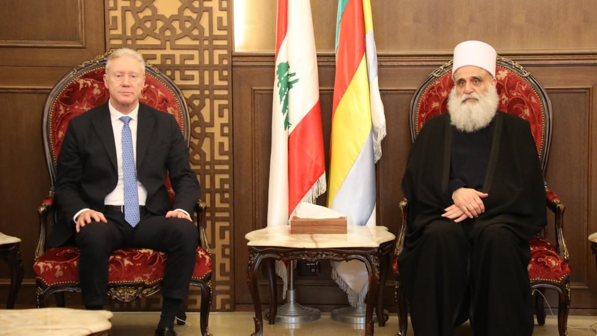 شيخ العقل التقى رجّي وحنكش… ودعوة لقيام حوار وطني جدّي