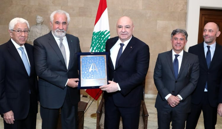 وفد "AIA" زار رئيس الجمهورية وبحث معه متطلبات القطاع
