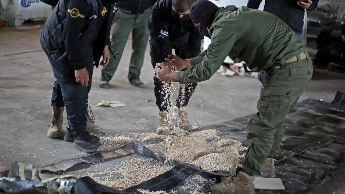 ضبط 4 ملايين حبة كبتاغون في ميناء اللاذقية السوري