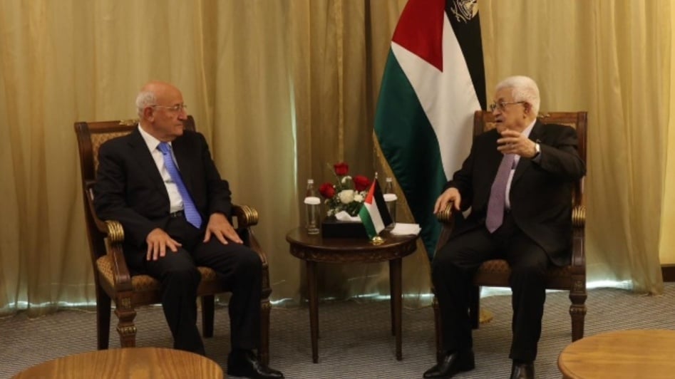 العريضي زار عباس ممثلاً جنبلاط: "التقدمي" ملتزم بدعم الشعب الفلسطيني