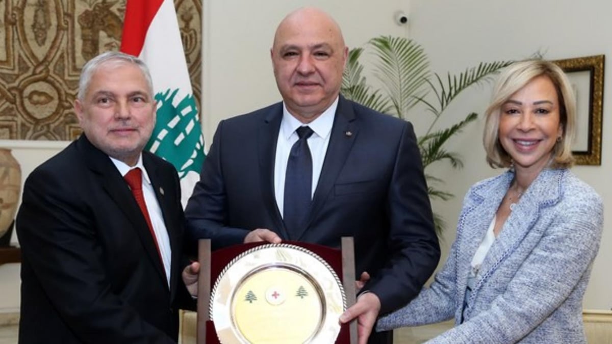 الرئيس عون رعى إطلاق الحملة المالية للصليب الأحمر… وهذا ما قاله