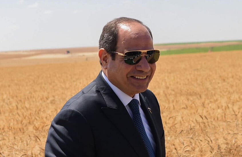 السيسي يفتتح مشروع "مستقبل مصر" ويوجه رسالة