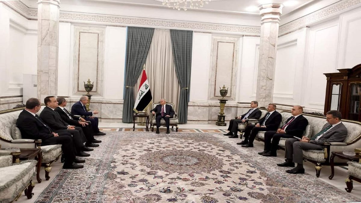 جابر وصدي اختتما زيارتهما إلى بغداد… بحث جدي في التحضير لإعادة خط أنابيب النفط العراقي
