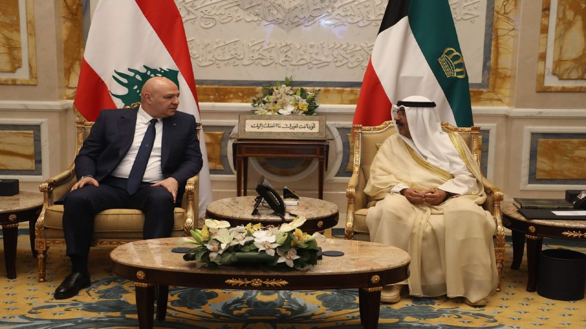 قمة لبنانية - كويتية… والرئيس عون يرحّب بقرار رفع التمثيل الدبلوماسي الكويتي في لبنان