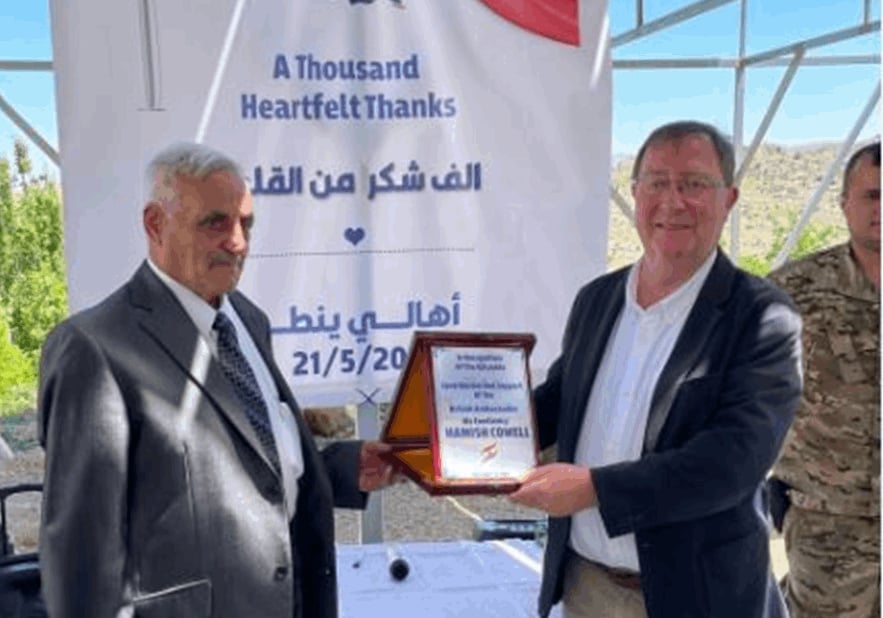 السفير البريطاني زار الحدود الشرقية للبنان مع سوريا: ملتزمون بتعزيز قدرات الجيش اللبناني في بسط سلطة الدولة