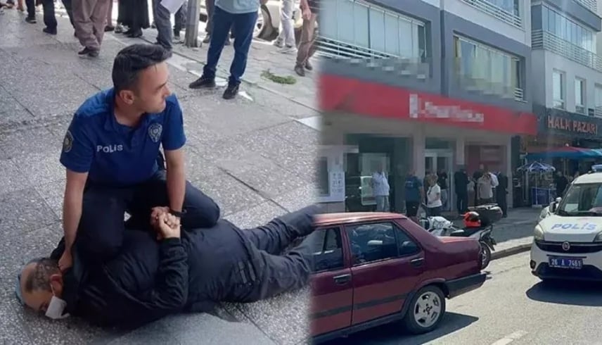 اقتحم البنك بالسلاح ليأخذ قرضاً