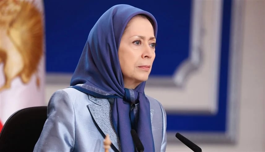 رجوي: إسقاط النظام الإيراني بيد الشعب