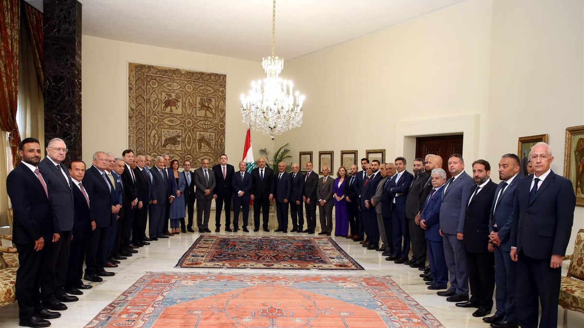 الرئيس عون: الدولة عازمة على مكافحة الفساد والهدر والقطار وضع على السكة الصحيحة