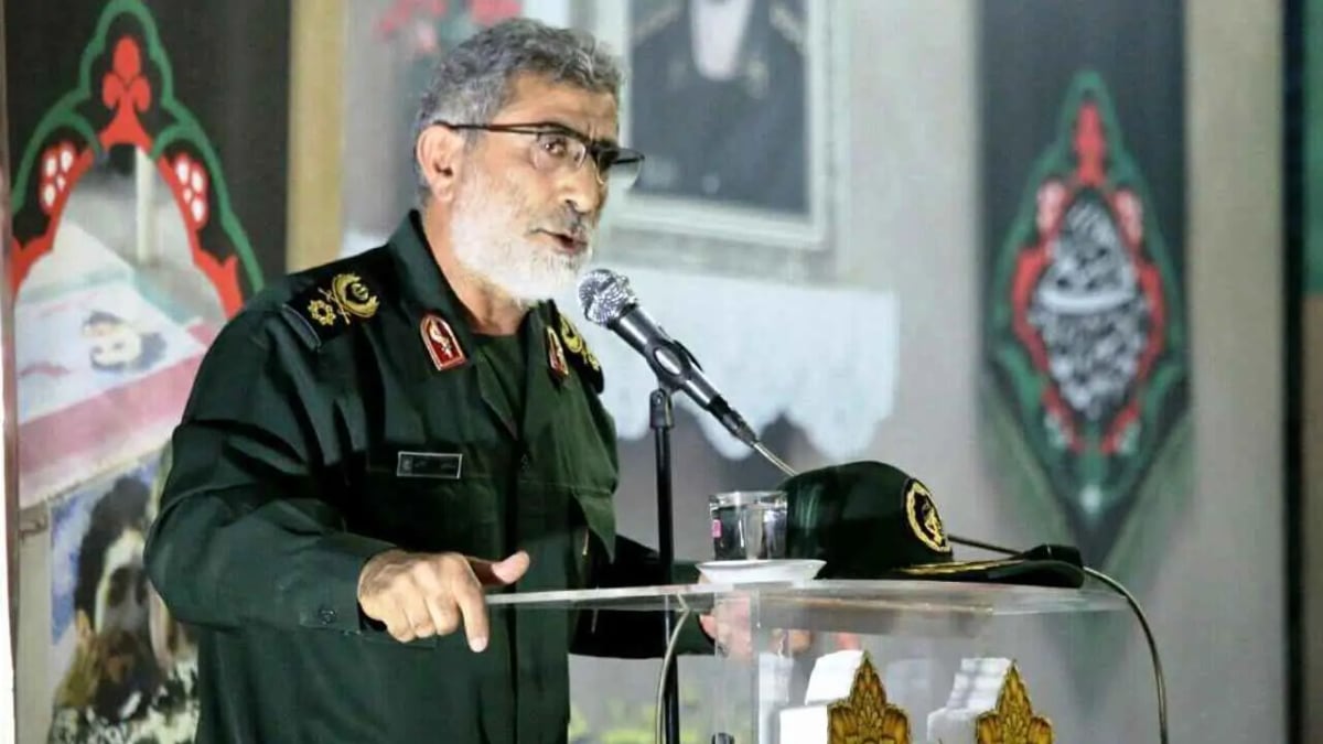 بعد شائعات اغتياله.. قاآني يظهر علناً في طهران (فيديو)
