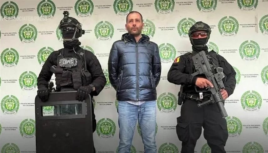 يشرف على شحن الكوكايين إلى أوروبا..كولومبيا تعلن القبض على زعيم مافيا إيطالية