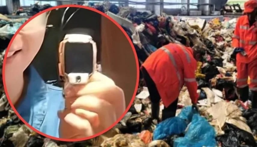 جدل في الصين بعد إجبار عاملين على نبش نفايات بحثاً عن ساعة