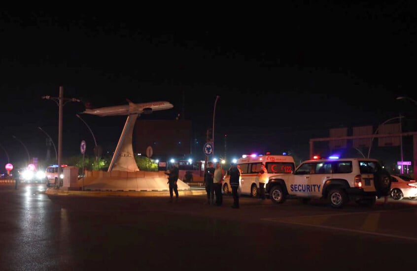 إسقاط طائرة مسيرة قرب مطار أربيل