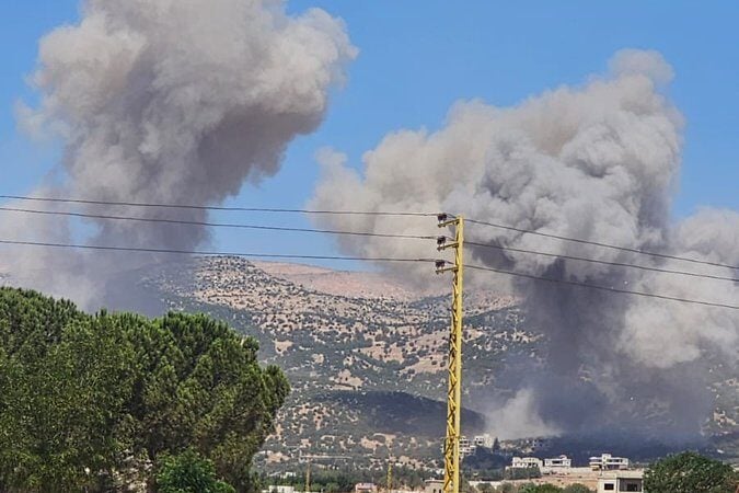 بالفيديو: قصفٌ عنيف على البقاع