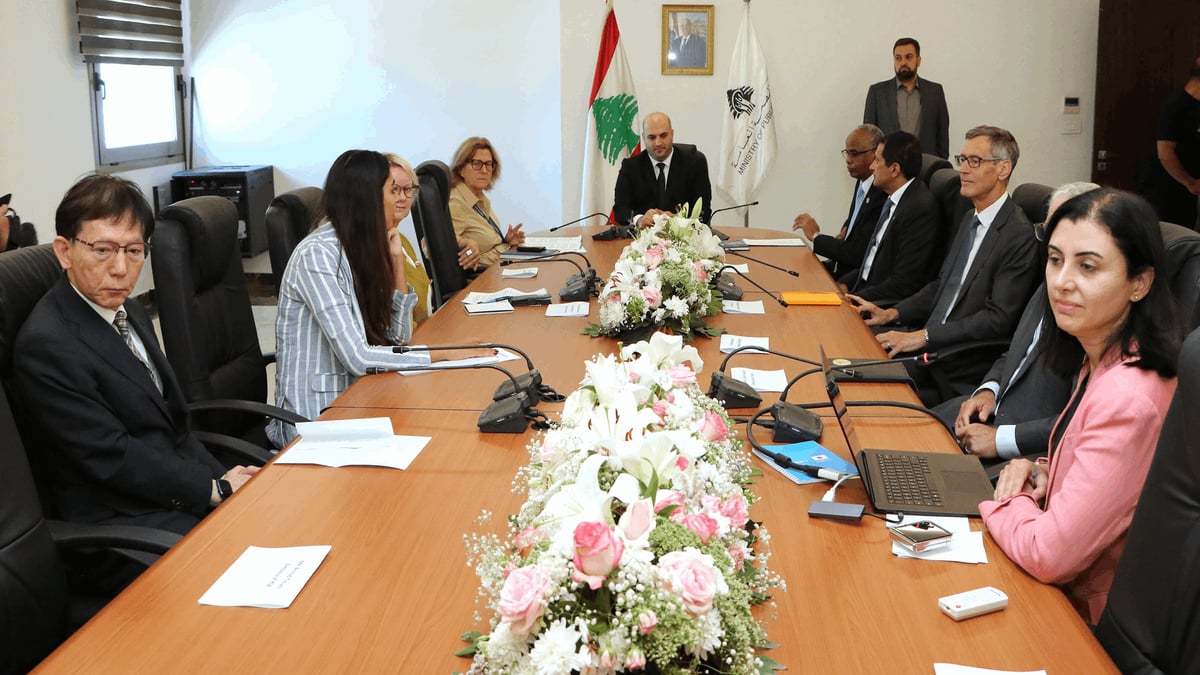إجتماع لممثلي الدول والجهات المانحة في وزارة الصحة… ناصر الدين: النظام الصحي في طور التعافي