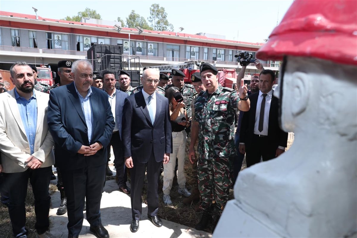 وزير الداخلية تفقد مقر فوج إطفاء بيروت: لدينا من الوعي الكافي لنحافظ على وحدة بلدنا وابعاد أي خطر عنه