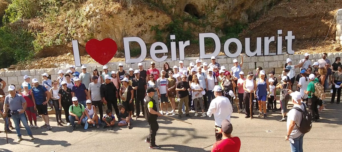 بالفيديو .. هايكينغ بيئي في ديردوريت بتنظيم العميد جان نهرا وبالتعاون مع البلدية