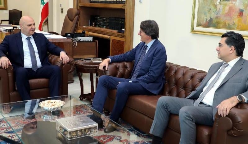 الرئيس عون تناول مع فونتان مجالات دعم لبنان