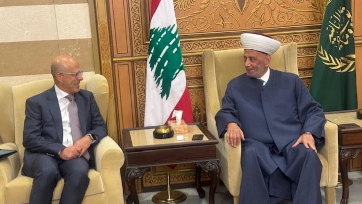 دريان استقبل مكي وقائد قوات "اليونيفيل"